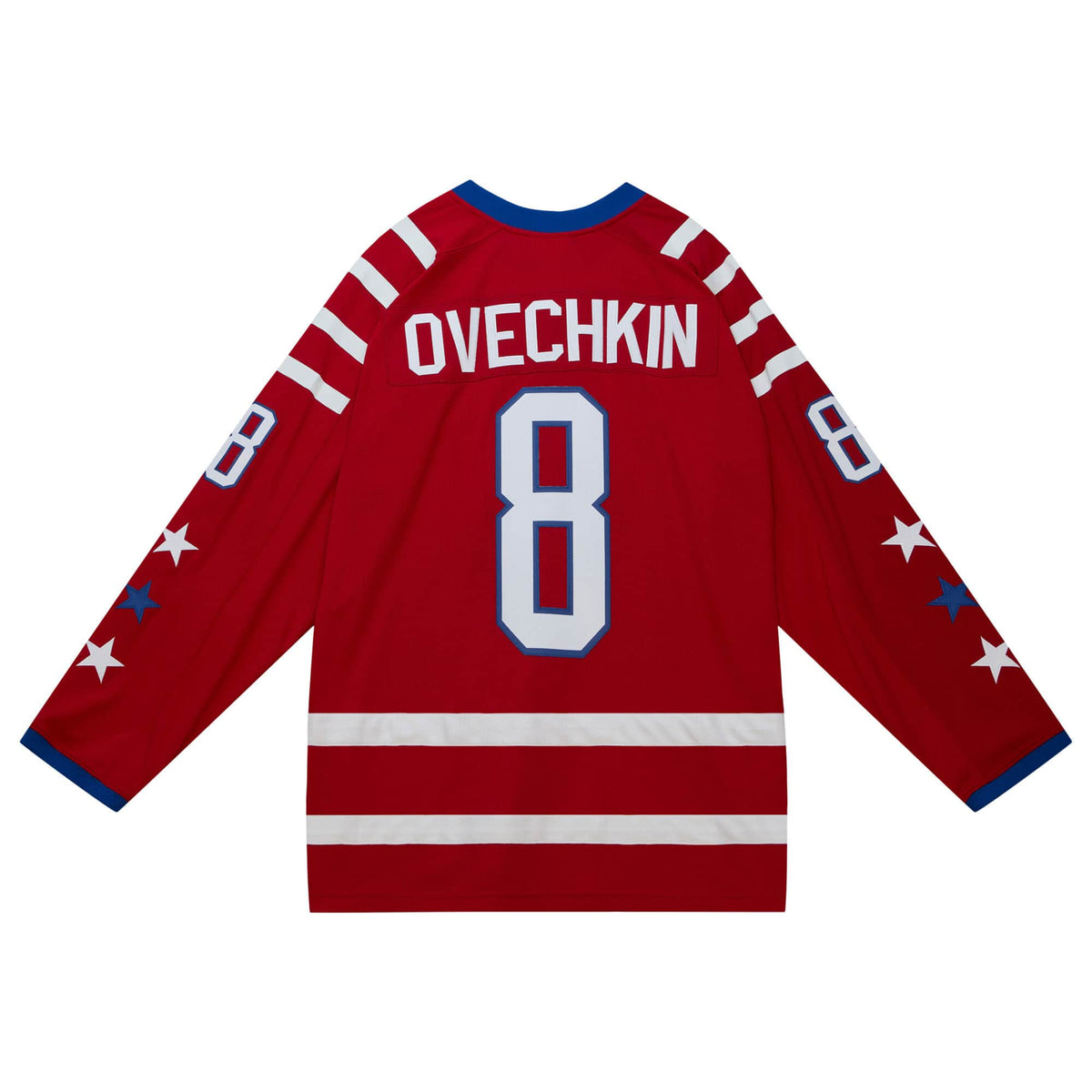 Alexander Ovechkin NHL Mitchell & Ness Men Red 2015 Blue Line Authentic Jersey product image 1, provided for visual