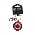 Hockey Canada IIHF Inglasco 2026 Winter Olympics Logo Keychain product image 1, provided for visual reference and product