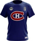 Montreal Canadiens NHL Mitchell & Ness Men Navy Eastern Conference Finals T-Shirt product image 1, provided for visual