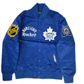 Toronto Maple Leafs NHL Pro Standard Men Royal Blue Modern Originals Satin Jacket product image 1, provided for visual