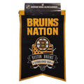 Boston Bruins NHL Winning Streak 14"x 21.5" Premium Team Nations Banner product image 1, provided for visual reference and