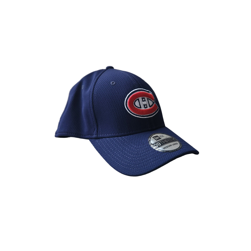 Montreal Canadiens NHL New Era Men Royal Blue 39Thirty Team Classic Stretch Fit Hat product image 2, provided for visual