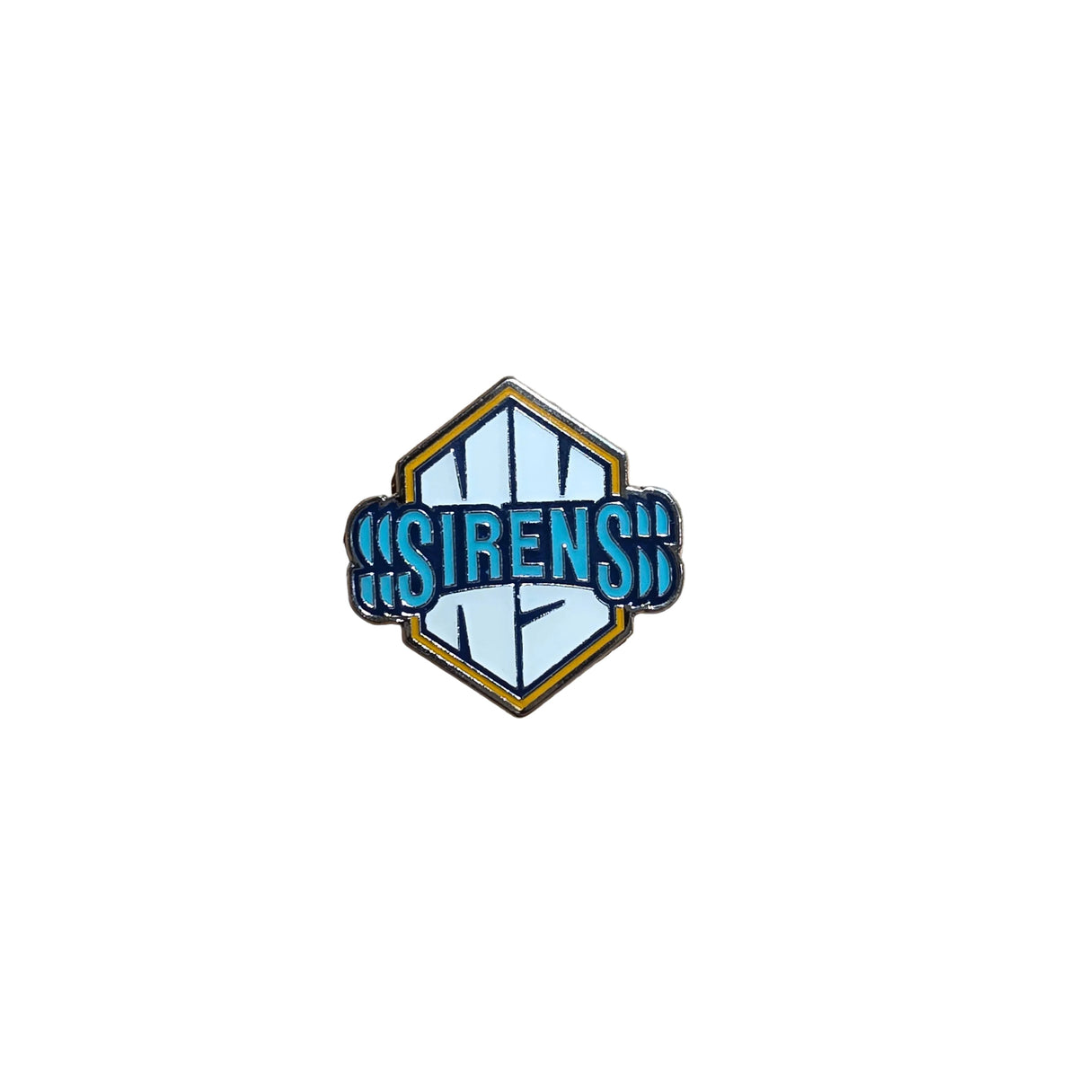 New York Sirens PWHL TSV Logo Lapel Pin product image 1, provided for visual reference and product detail review