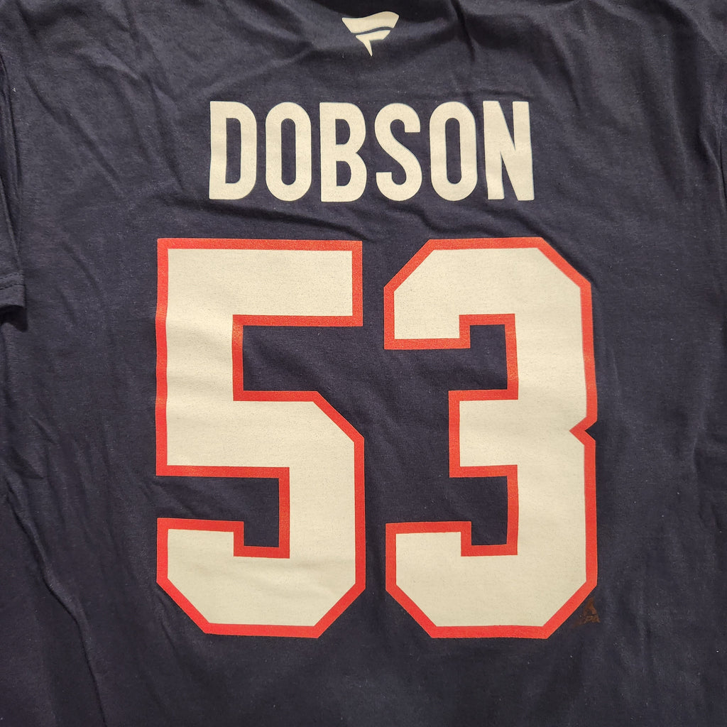 Noah Dobson Montreal Canadiens NHL Fanatics Branded Men Navy Authentic T-Shirt product image 4, provided for visual