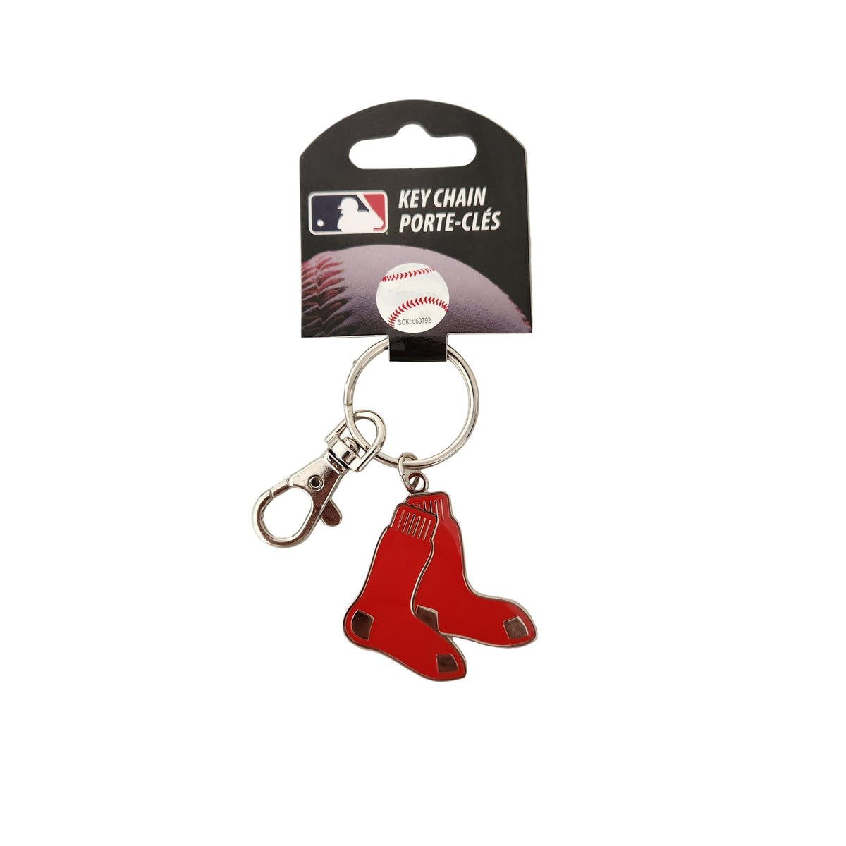 Boston Red Sox MLB TSV Alternate Team Logo Keychain product image 1, provided for visual reference and product detail review