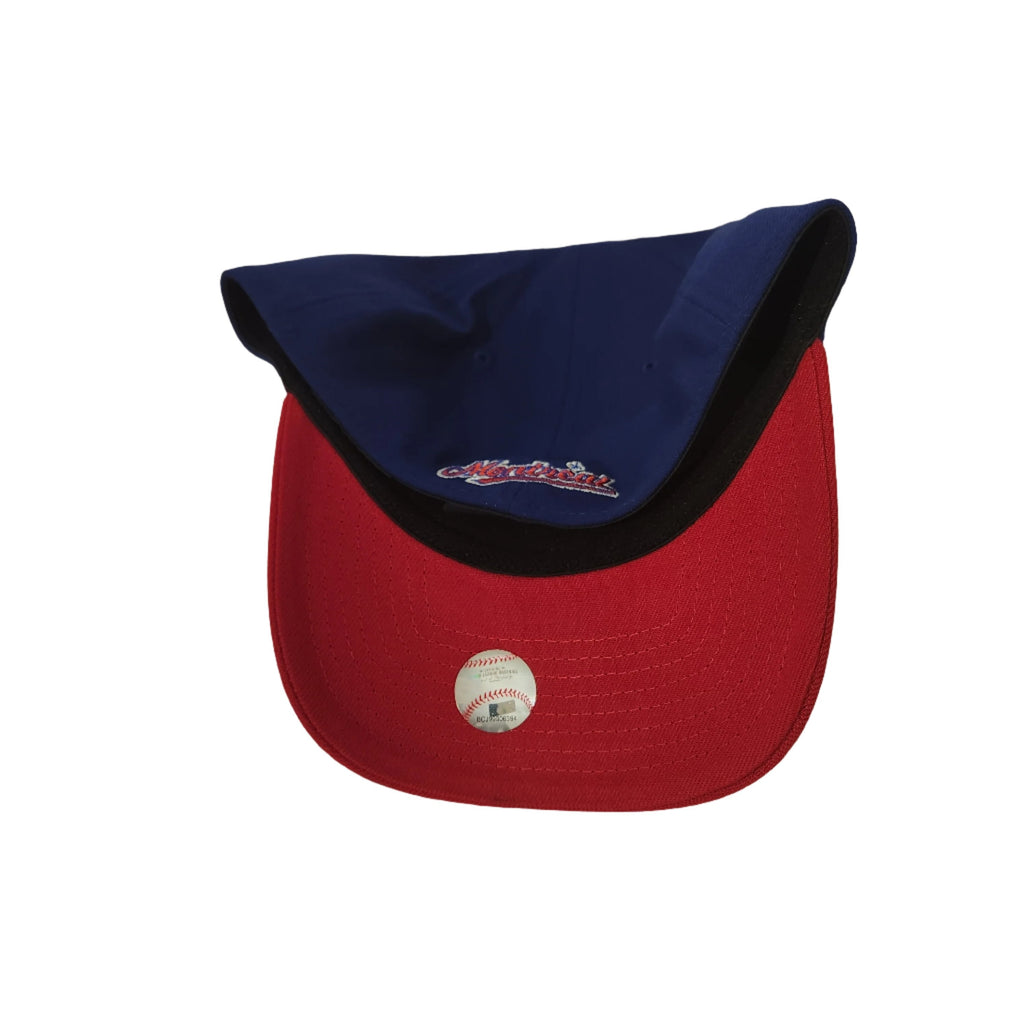 Montreal Expos MLB New Era Men Navy/Red 39Thirty Team Classic Stretch Fit Hat product image 5, provided for visual reference
