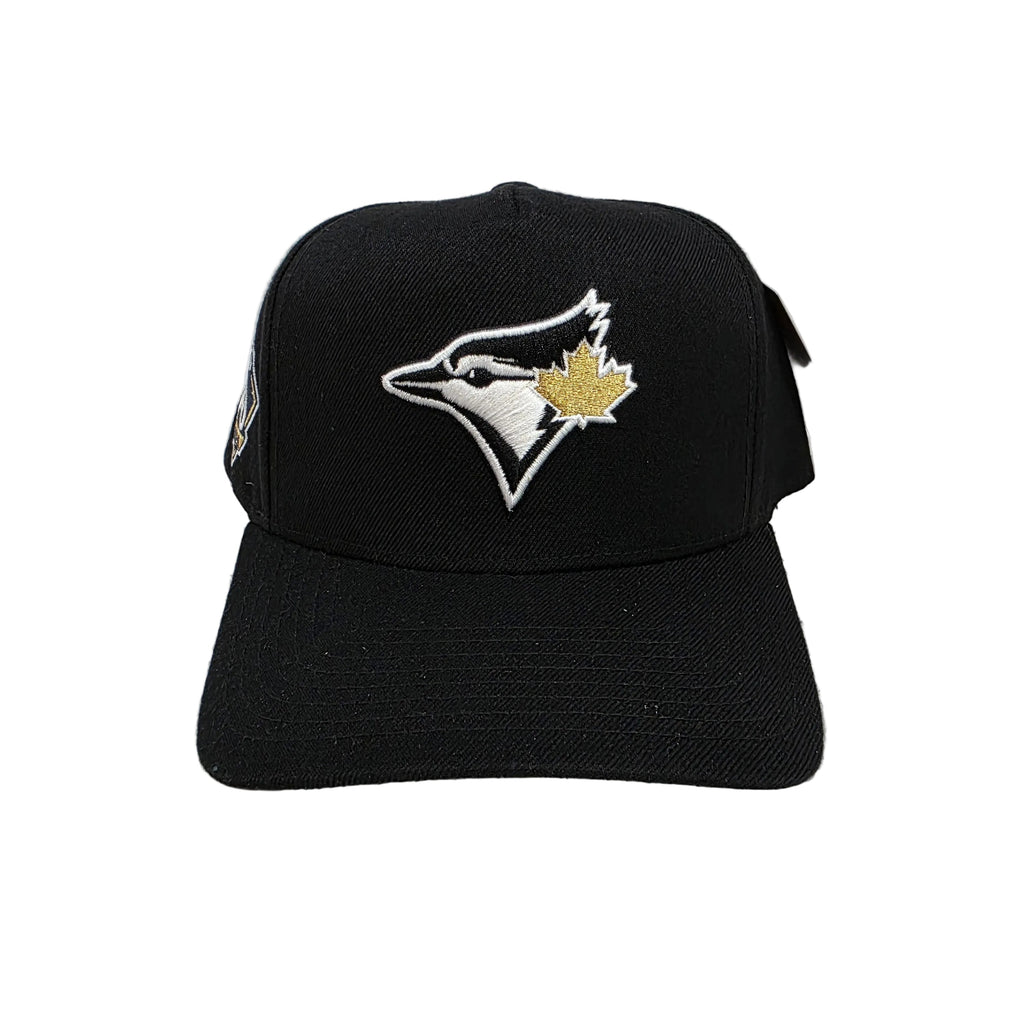 Toronto Blue Jays Mitchell & Ness Men Black/Gold 2025 World Series A-Frame Snapback product image 3, provided for visual