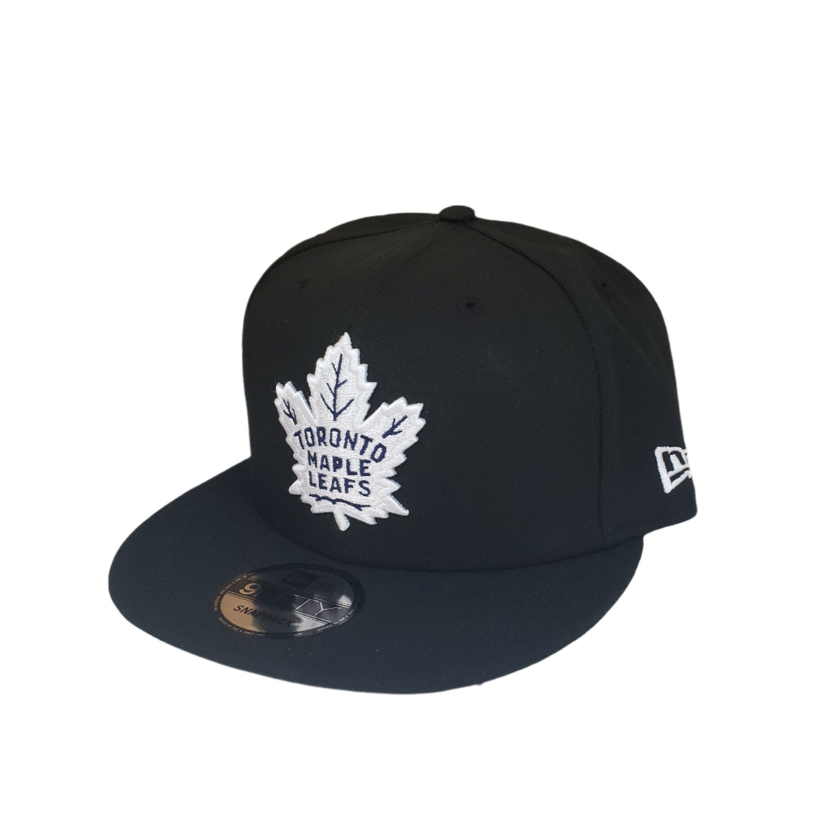Toronto Maple Leafs NHL New Era Men Black 9Fifty Basic Snapback product image 6, provided for visual reference and product