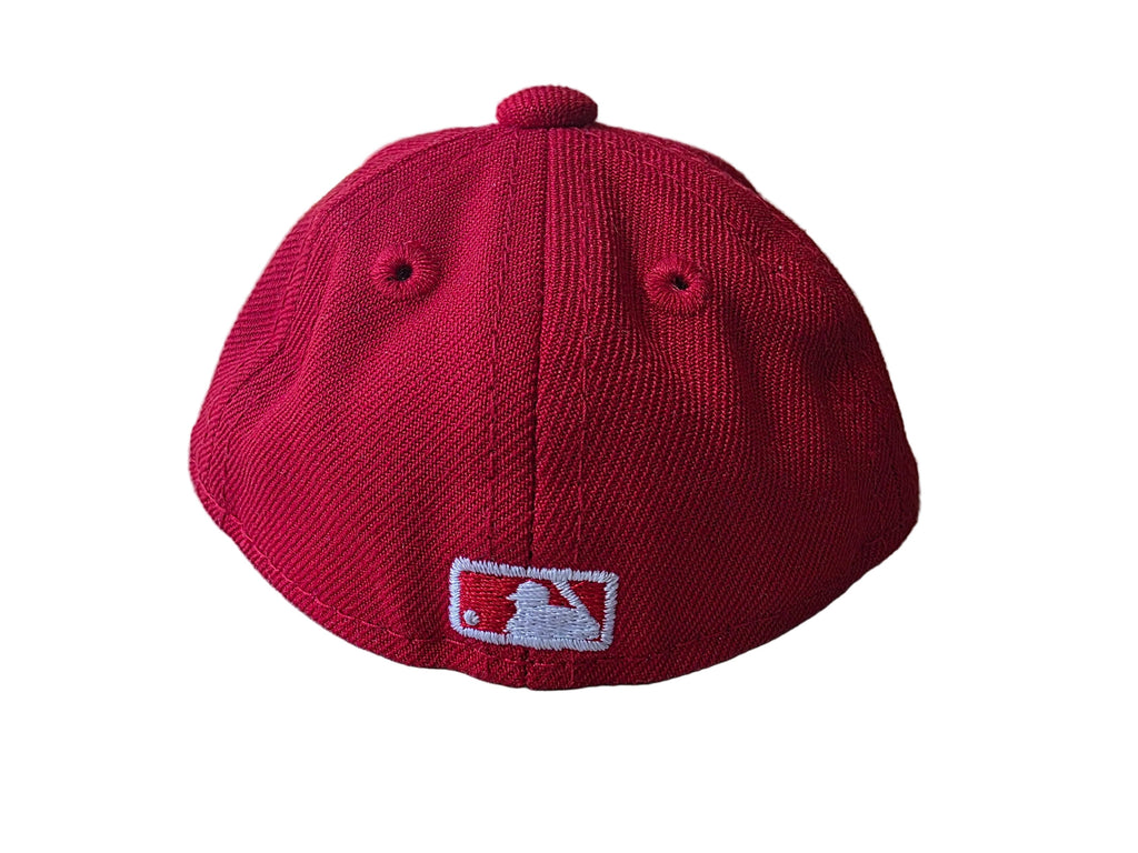 Toronto Blue Jays MLB New Era Red Authentic Collection Mini 59FIFTY Fitted Cap product image 3, provided for visual