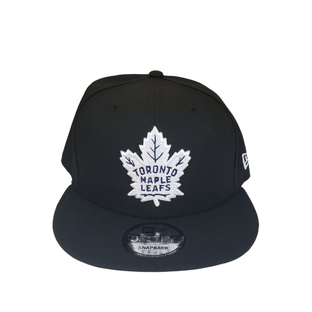Toronto Maple Leafs NHL New Era Men Black 9Fifty Basic Snapback product image 3, provided for visual reference and product