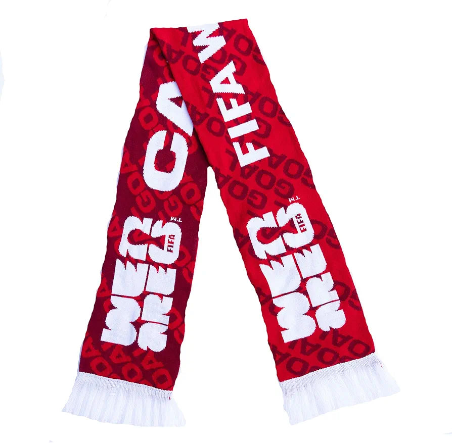 FiFA Licensed Red 2026 World Cup Scarf product image 1, provided for visual reference and product detail review