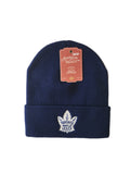 Toronto Maple Leafs NHL American Needle Men Navy Cuffed Knit Beanie product image 1, provided for visual reference and