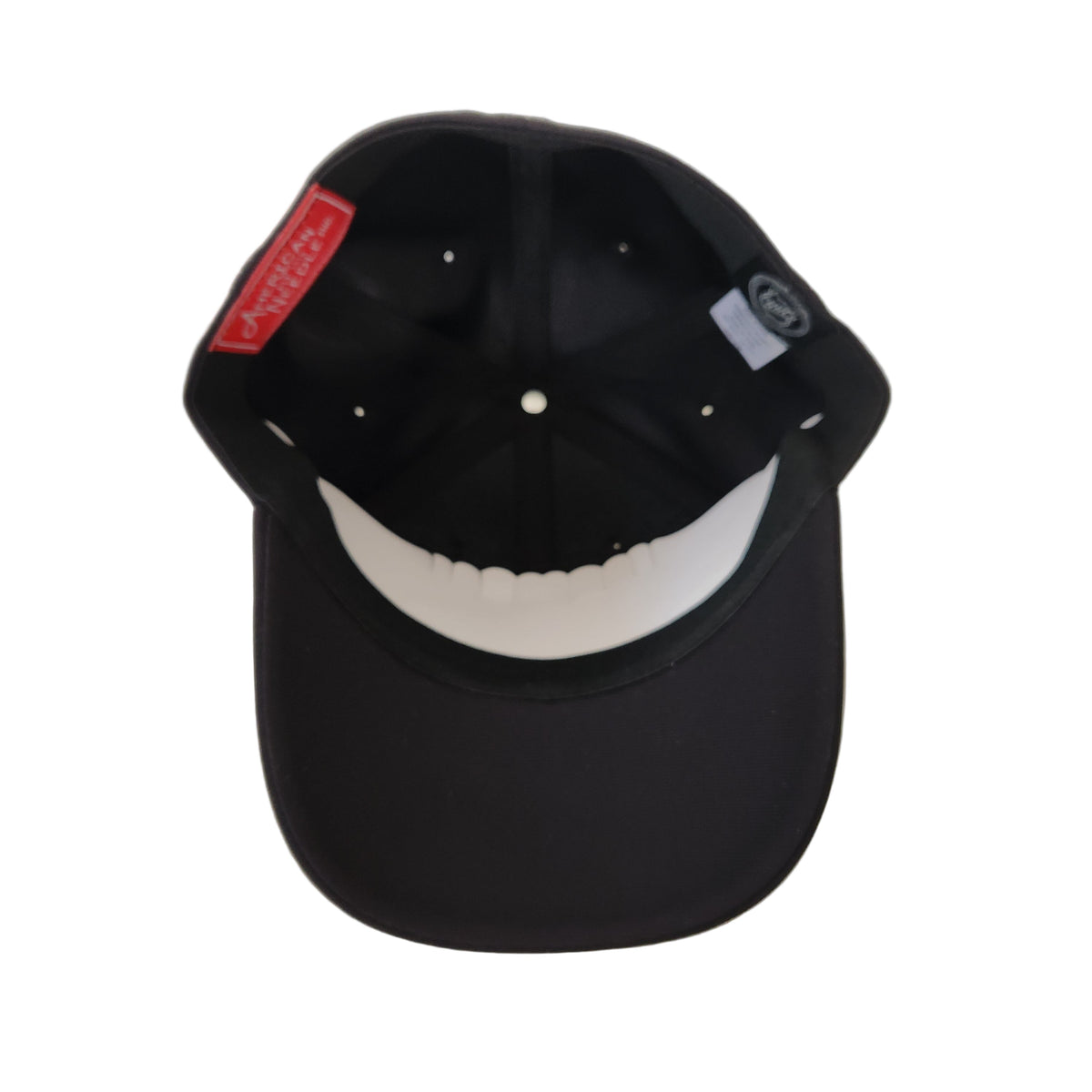 Toronto Maple Leafs NHL American Needle Men Black E-Boss Platinum Stretch Fit Hat product image 5, provided for visual