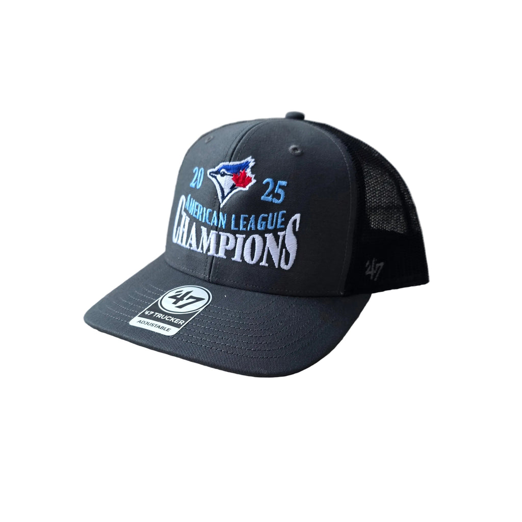 Toronto Blue Jays MLB 47 Brand Men Royal 2025 ALCS Champions Trucker Adjustable Hat product image 1, provided for visual