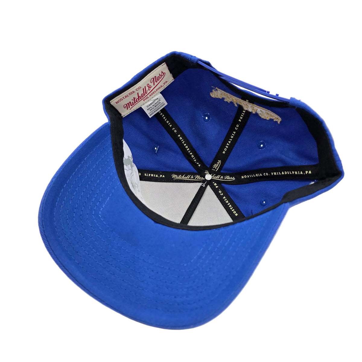 Toronto Blue Jays Mitchell & Ness Men White/Royal Blue 2025 World Series A-Frame Snapback product image 5, provided for