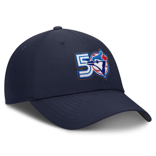 Toronto Blue Jays MLB Nike 50th Anniversary Men College Navy Club Adjustable Cap product image 3, provided for visual