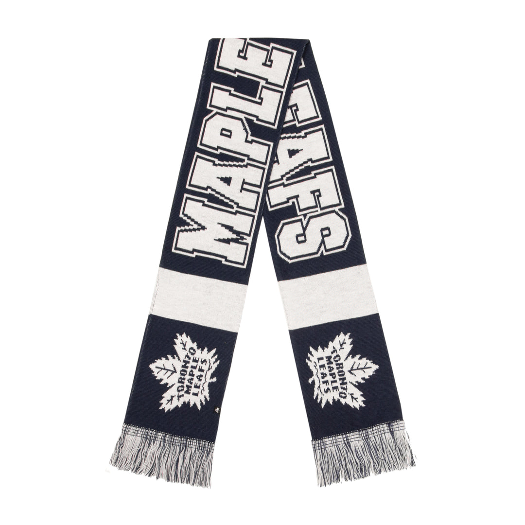 Toronto Maple Leafs NHL 47 Brand Men Breakaway Knit Scarf product image 1, provided for visual reference and product detail