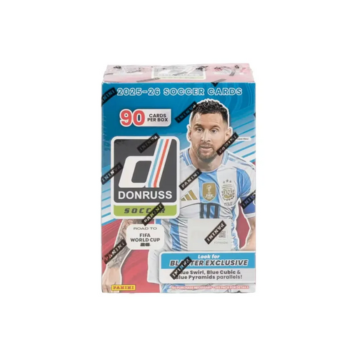 2025-26 Panini Donruss Road to FIFA World Cup Soccer Blaster Hobby Box Trading Cards product image 1, provided for visual