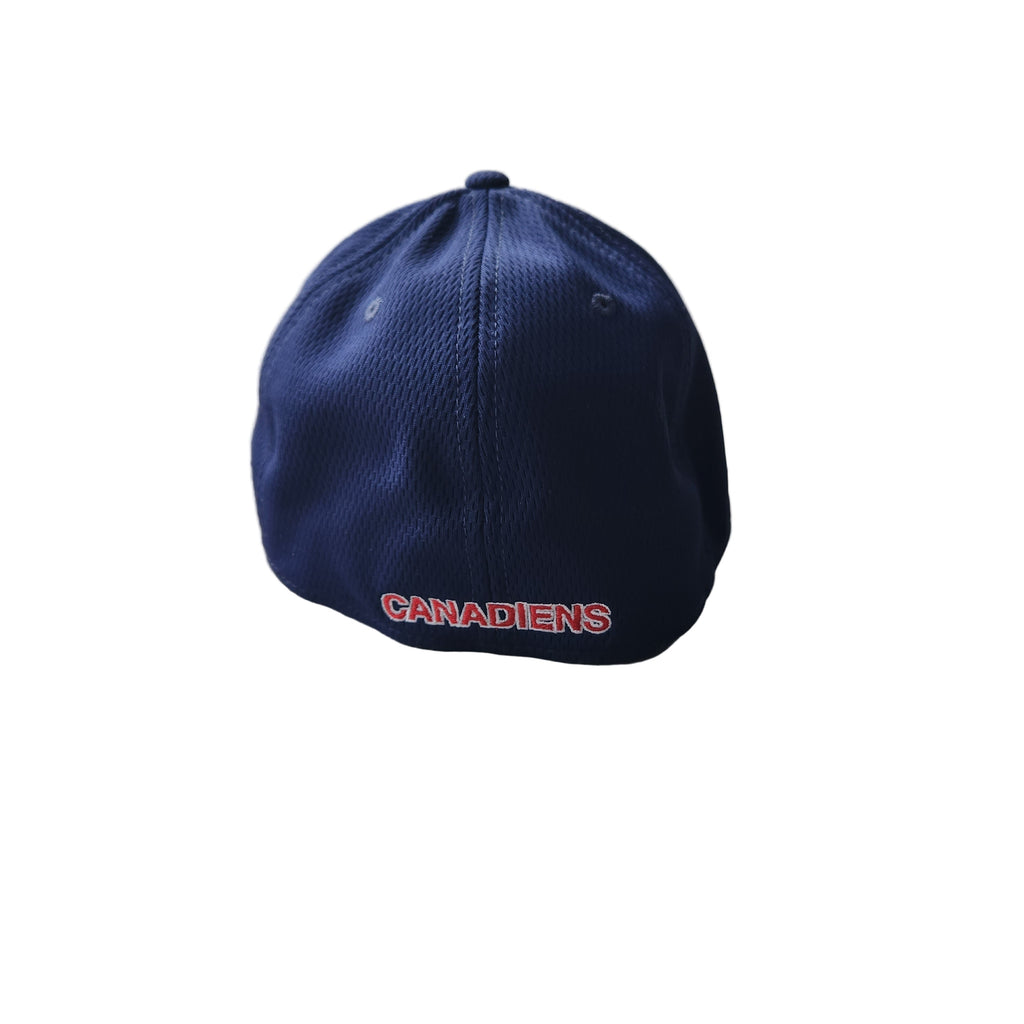 Montreal Canadiens NHL New Era Men Royal Blue 39Thirty Team Classic Stretch Fit Hat product image 3, provided for visual