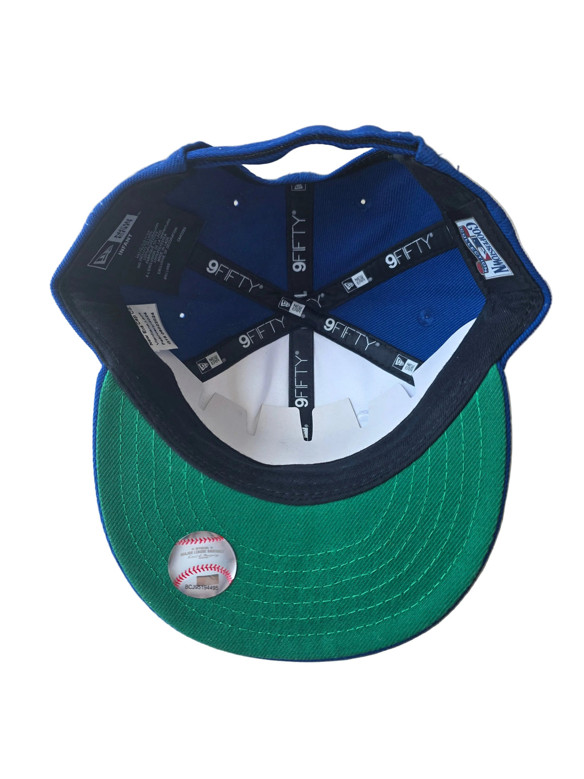Toronto Blue Jays MLB New Era Infant Royal/White 9Fifty My 1st Cap Cooperstown Adjustable Hat product image 4, provided for