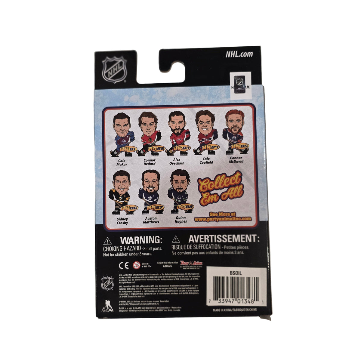 Quinn Hughes Vancouver Canucks NHL Big Shot Shooters Vinyl Figure product image 2, provided for visual reference and product