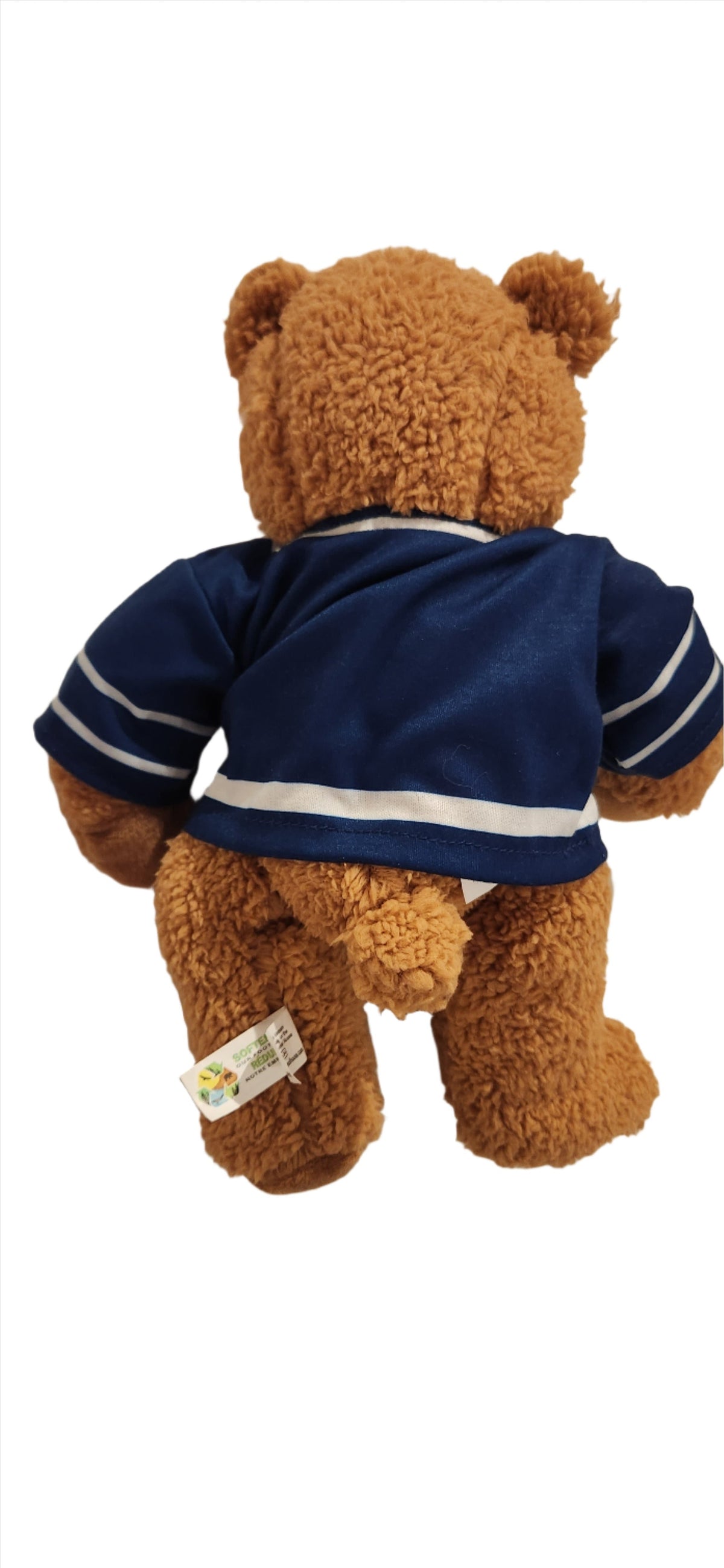 Brown Bear Toronto Maple Leafs NHL Stuffed Animal House 10" Curly Gritter product image 2, provided for visual reference and