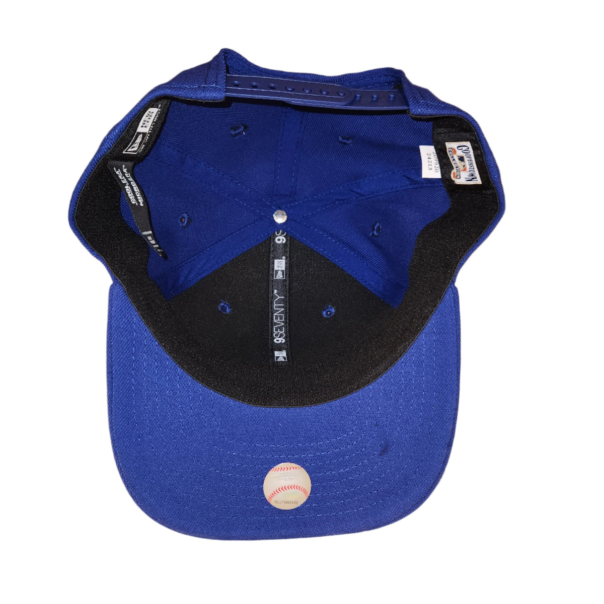 Montreal Expos MLB New Era Men Navy 9Seventy Snapback Hat product image 5, provided for visual reference and product detail