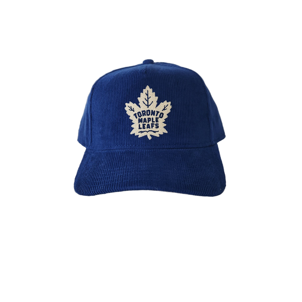 Toronto Maple Leafs NHL American Needle Men Royal Corduroy Valin Snapback product image 2, provided for visual reference and