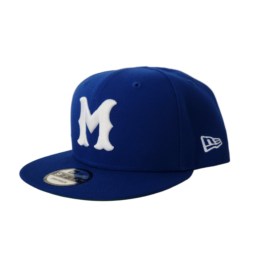 Montreal Royals MiLB New Era Men Royal Blue 9Fifty Snapback product image 2, provided for visual reference and product