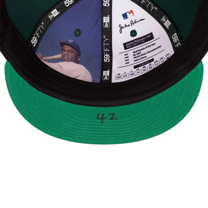New York Yankees MLB New Era Men Navy 59Fifty Jackie Robinson Day 2026 Side Patch Fitted Hat product image 5, provided for
