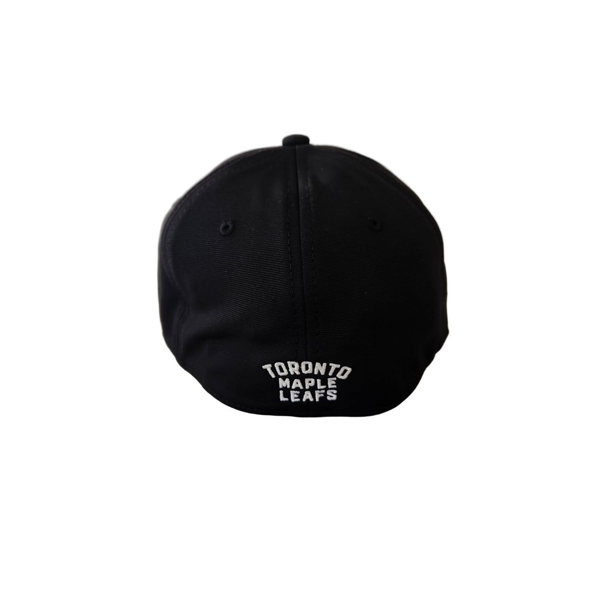 Toronto Maple Leafs NHL American Needle Men Black E-Boss Platinum Stretch Fit Hat product image 4, provided for visual