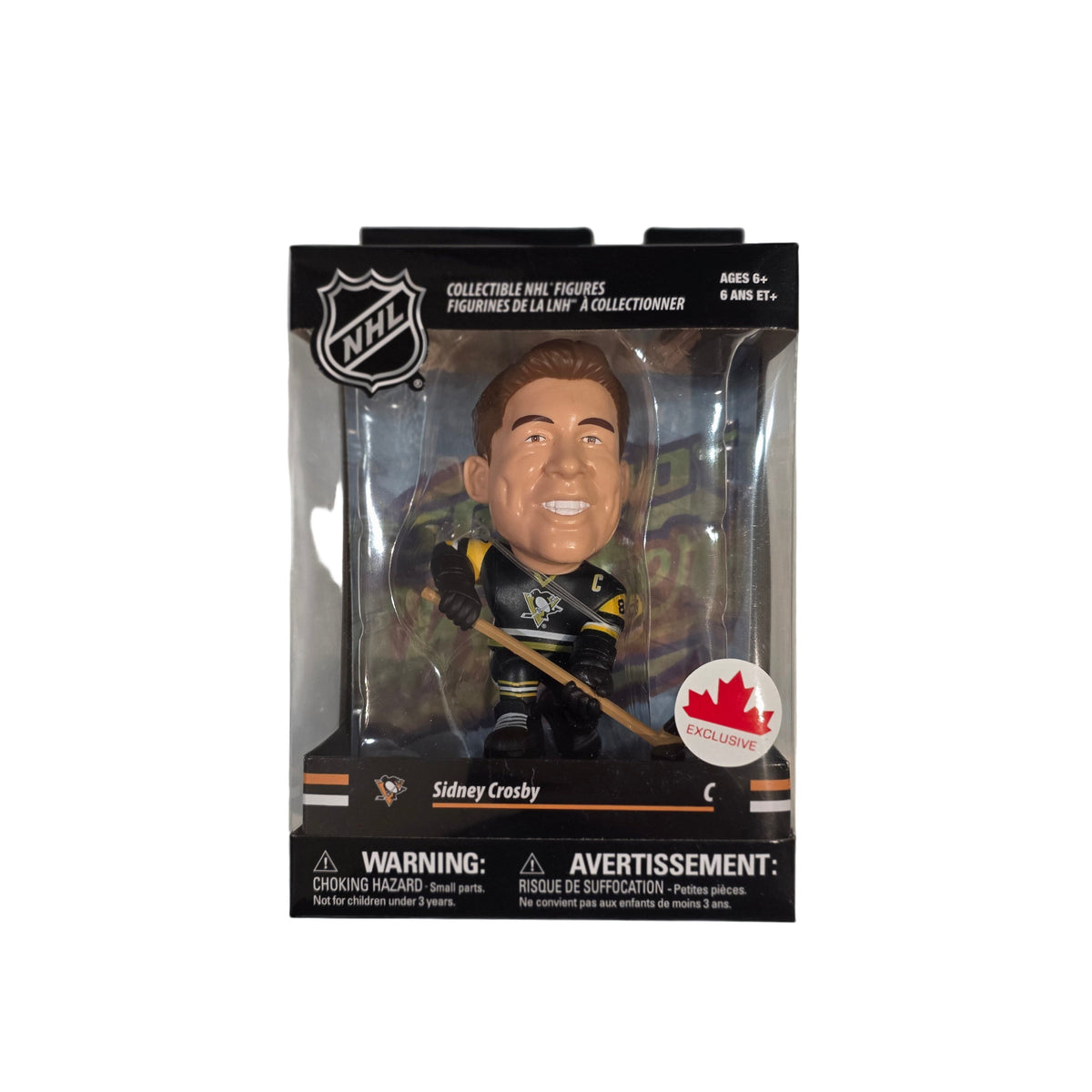 Sidney Crosby Pittsburgh Penguins NHL Big Shot Shooters Vinyl Figure product image 1, provided for visual reference and