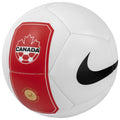 Canada Soccer Team FIFA Nike White Pitch Soccer Ball product image 1, provided for visual reference and product detail review