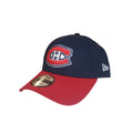 Montreal Canadiens NHL New Era Men Navy/Red 9Forty Two Tone Adjustable Hat product image 1, provided for visual reference