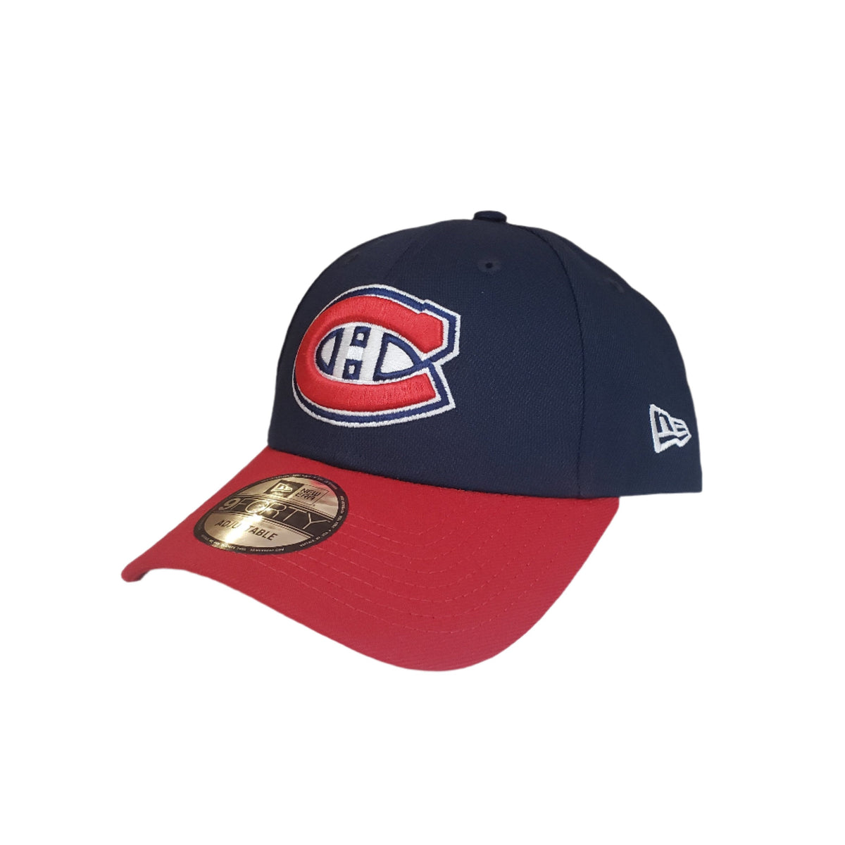 Montreal Canadiens NHL New Era Men Navy/Red 9Forty Two Tone Adjustable Hat product image 1, provided for visual reference