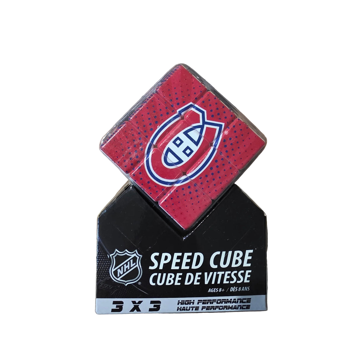 Montreal Canadiens NHL Party Animal Speed Cube 3x3 Toy product image 1, provided for visual reference and product detail
