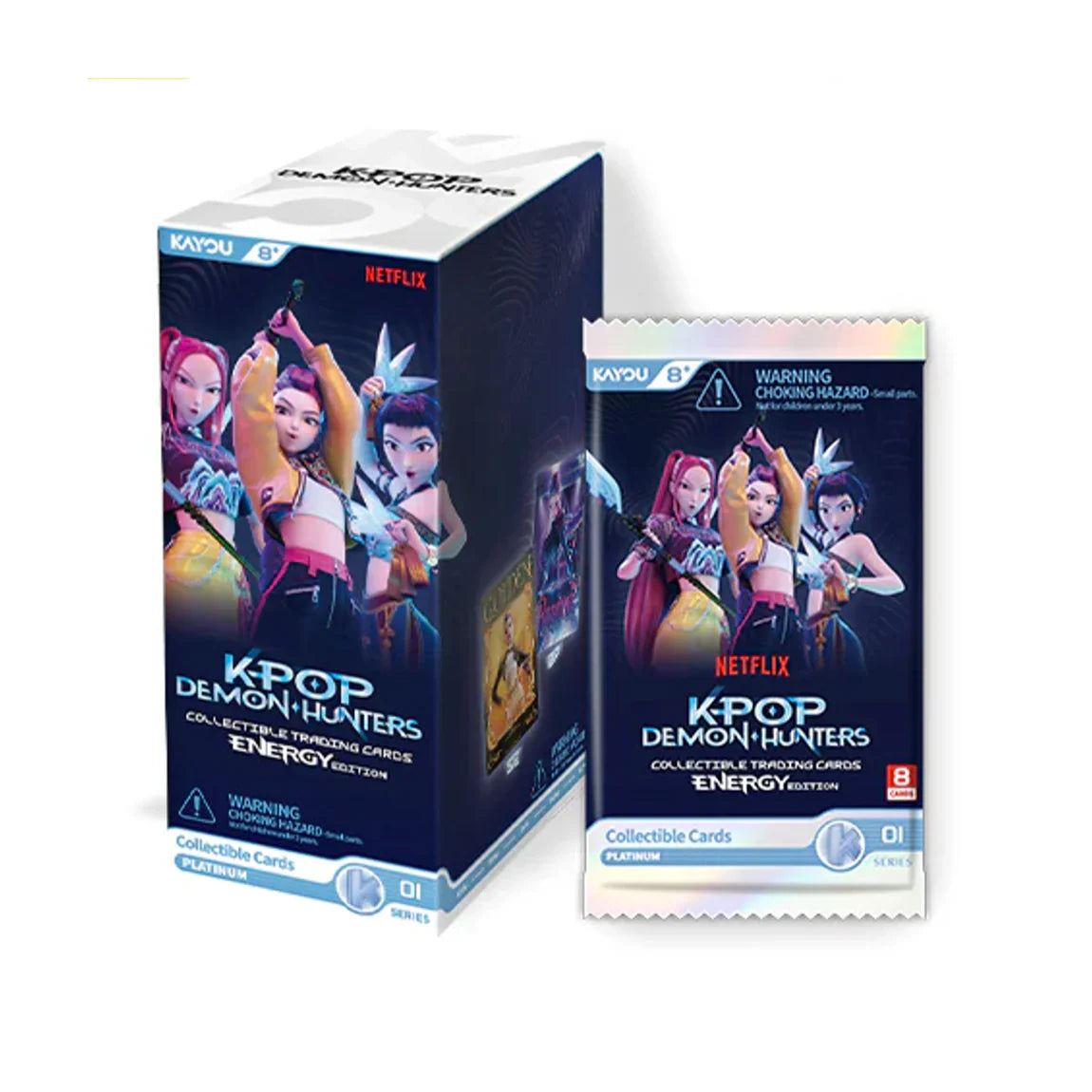 Kayou KPop Demon Hunters World Tour Collectible Trading Cards Energy Edition Blaster Box product image 2, provided for