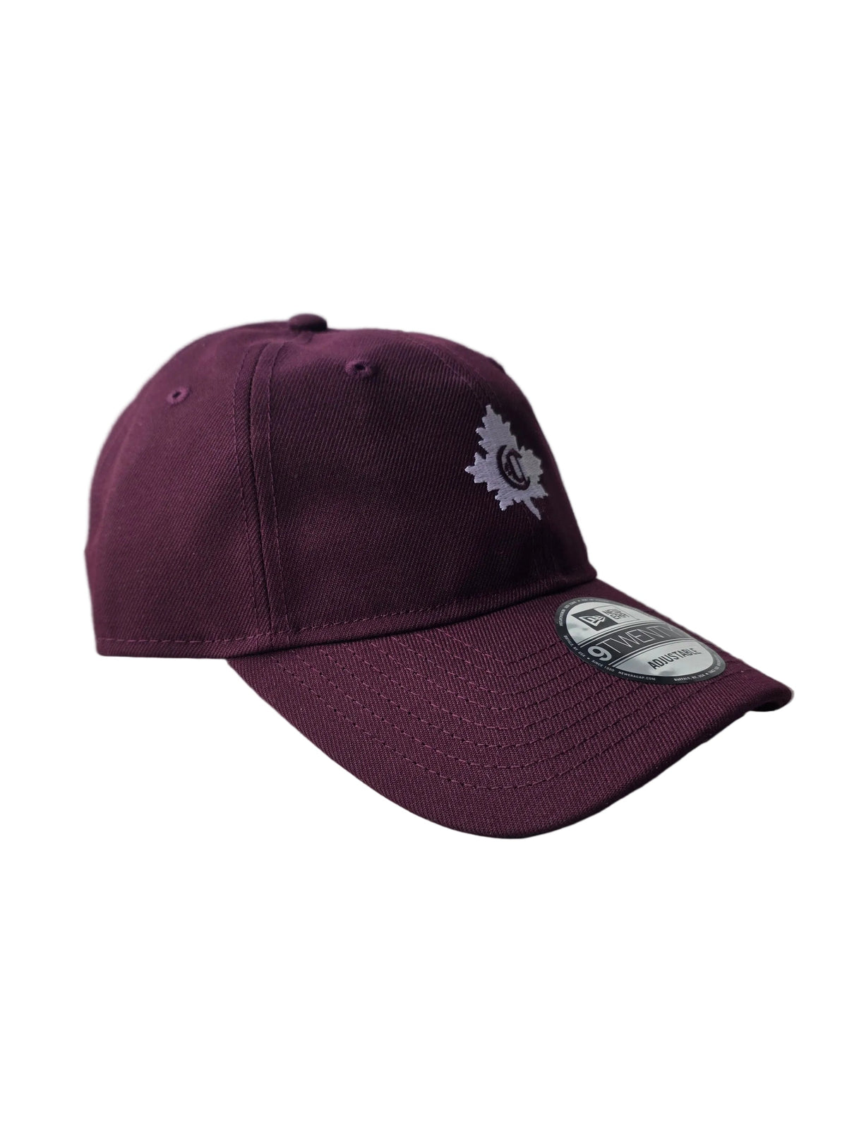 Montreal Canadiens NHL New Era Men Maroon 9Twenty Core Classic 1910 Logo Adjustable Hat product image 3, provided for visual