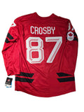 Sidney Crosby Hockey Canada IIHF Bauer Men Red 2026 Pro-Stitched Replica Jersey product image 1, provided for visual