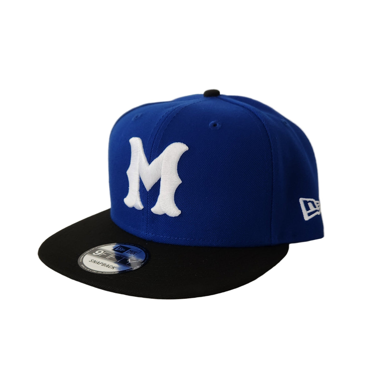 Montreal Royals MiLB New Era Men Royal Blue/Black 9Fifty Snapback product image 3, provided for visual reference and product