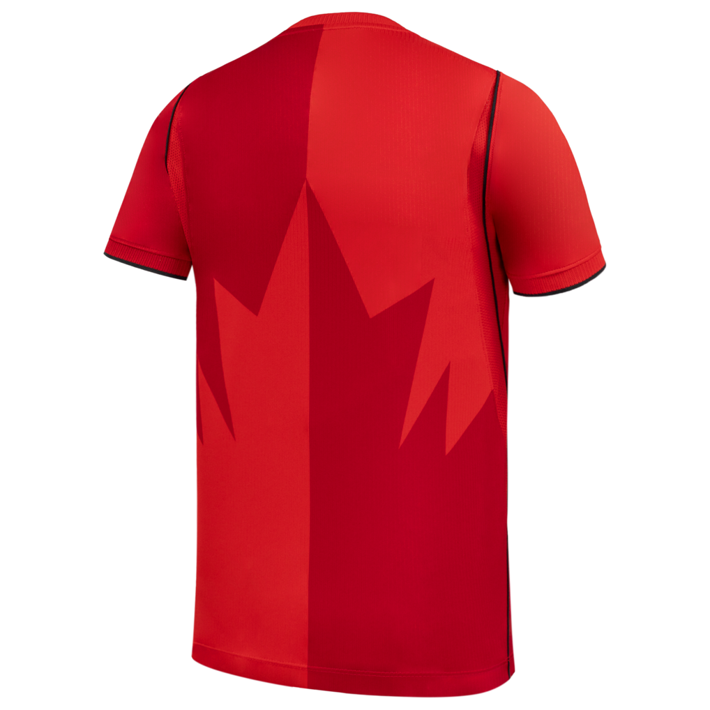 Canada Soccer FIFA Nike Youth Red 2026 Home Stadium Replica Jersey product image 2, provided for visual reference and