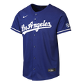 Los Angeles Dodgers MLB Nike Men Deep Royal Blue Alternate Replica Jersey product image 1, provided for visual reference and