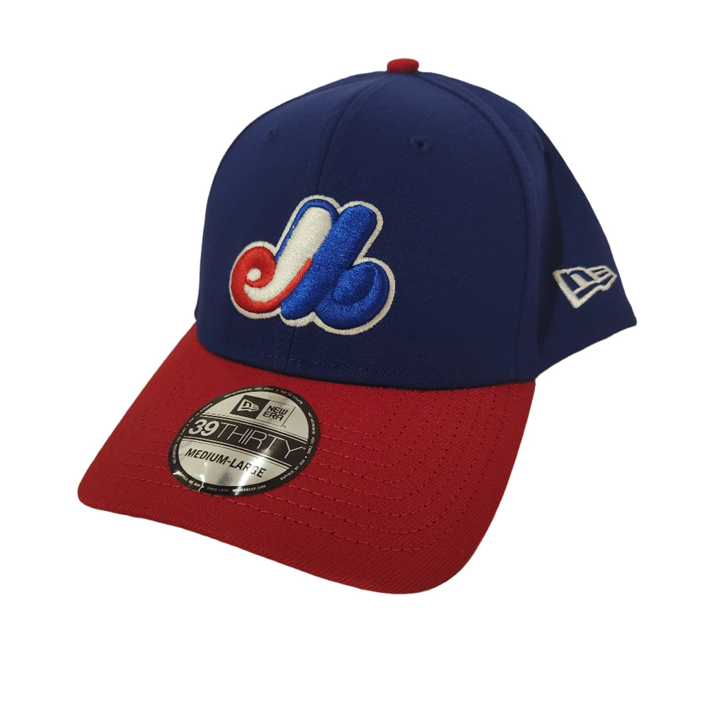 Montreal Expos MLB New Era Men Navy/Red 39Thirty Team Classic Stretch Fit Hat product image 1, provided for visual reference
