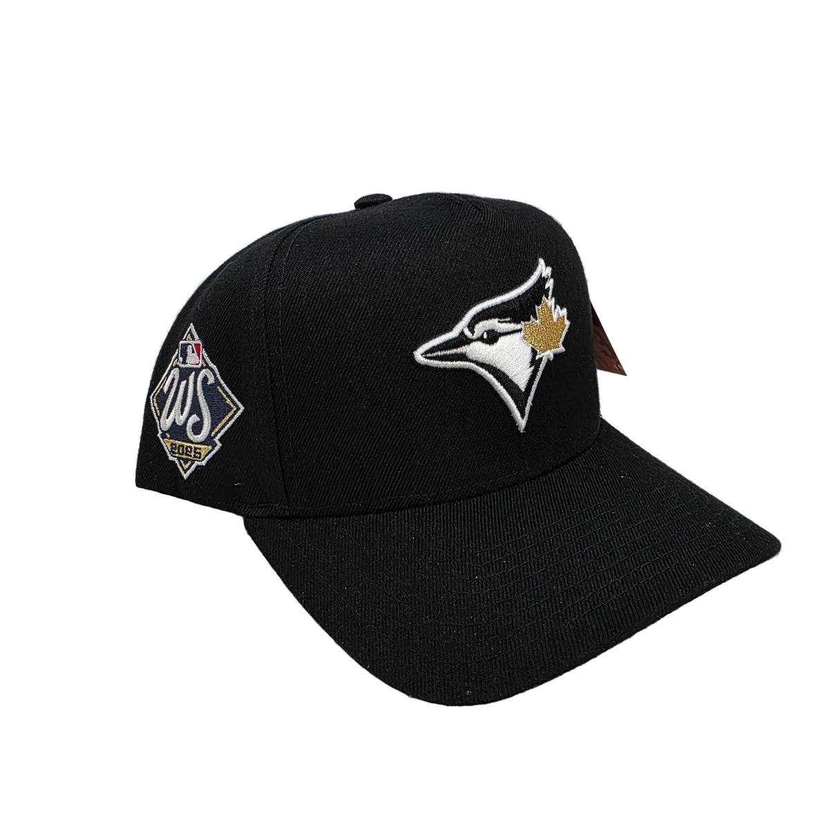 Toronto Blue Jays Mitchell & Ness Men Black/Gold 2025 World Series A-Frame Snapback product image 1, provided for visual