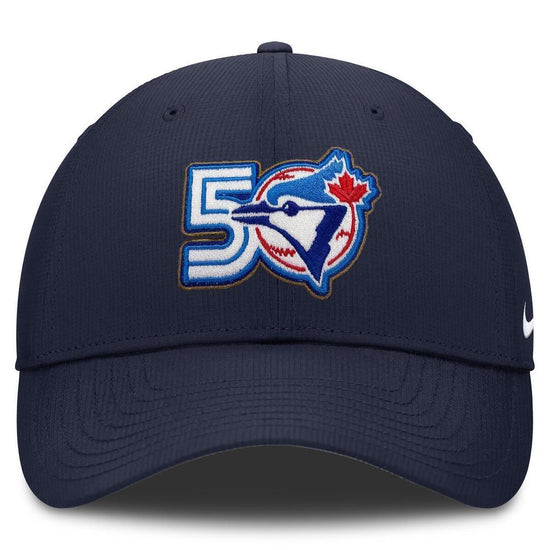 Toronto Blue Jays MLB Nike 50th Anniversary Men College Navy Club Adjustable Cap product image 2, provided for visual