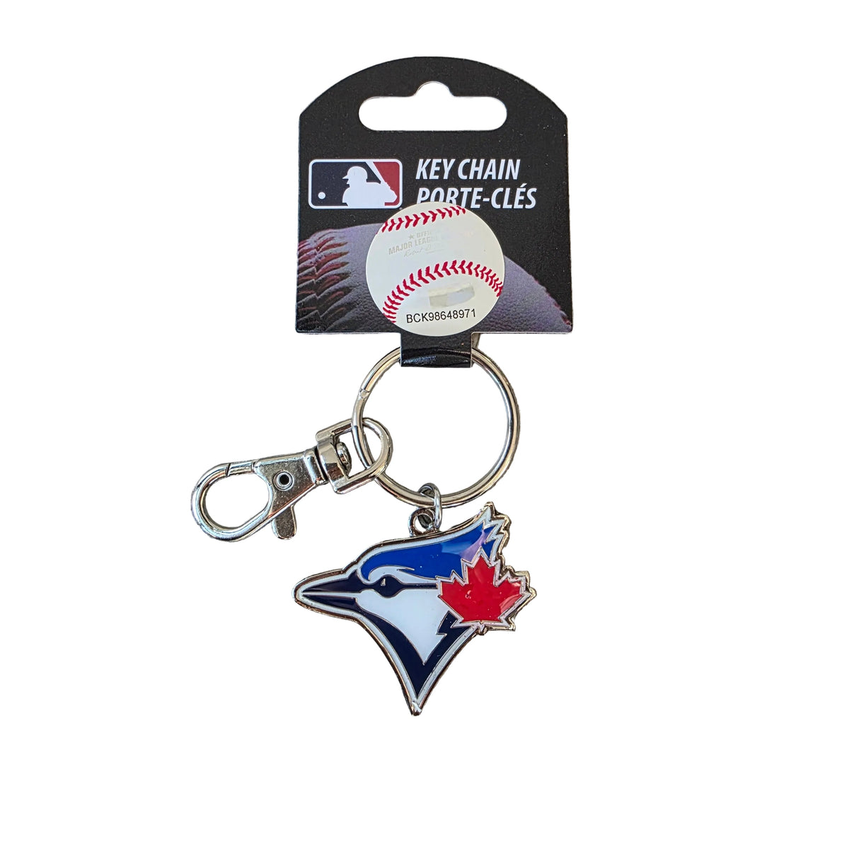 Toronto Blue Jays MLB TSV Team Logo Keychain product image 1, provided for visual reference and product detail review