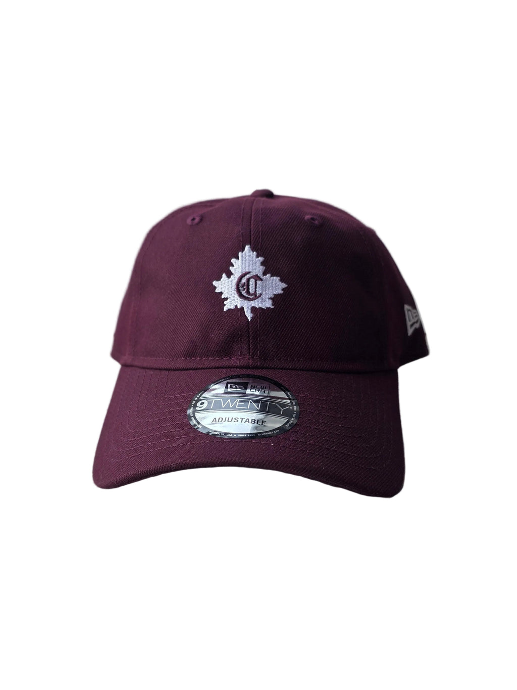 Montreal Canadiens NHL New Era Men Maroon 9Twenty Core Classic 1910 Logo Adjustable Hat product image 2, provided for visual
