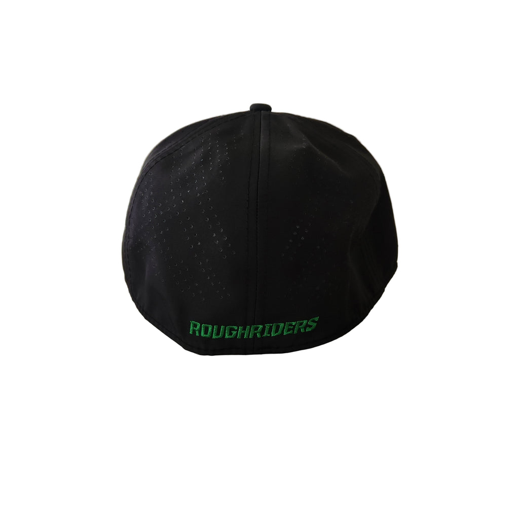 Saskatchewan Roughriders CFL New Era Men Night 39Thirty Team Classic Stretch Fit Hat product image 2, provided for visual