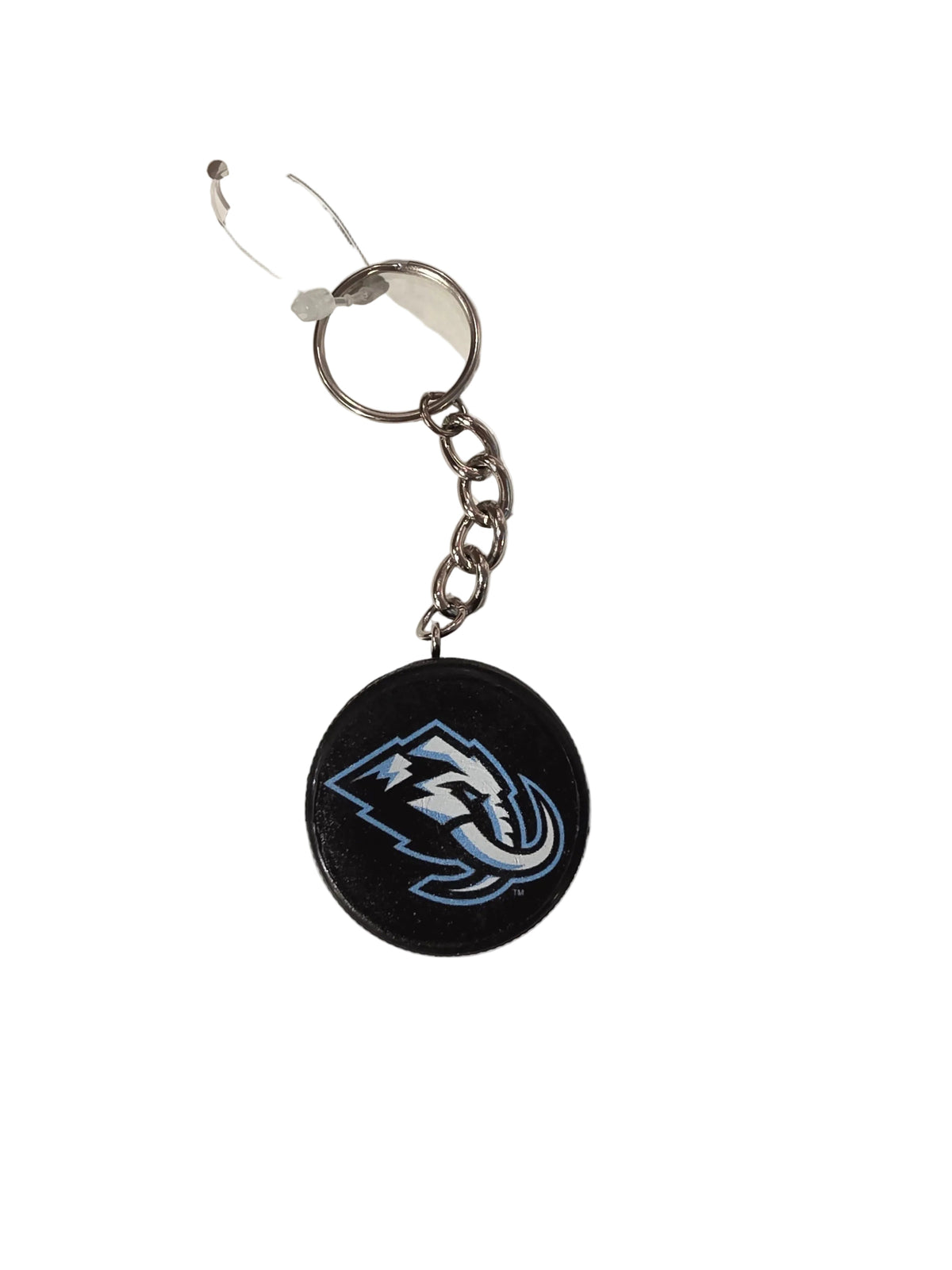 Utah Mammoth NHL Inglasco Mini Hockey Puck Keychain product image 1, provided for visual reference and product detail review