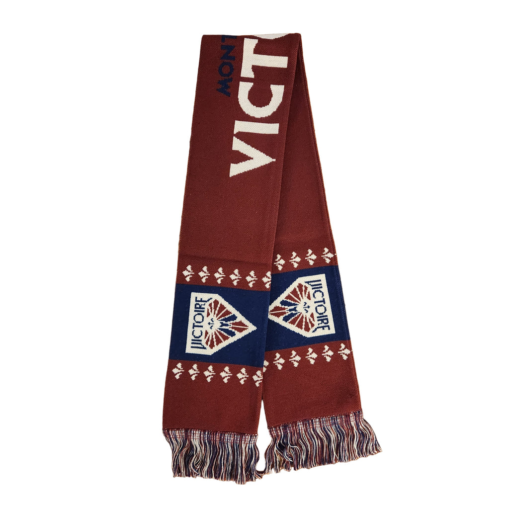 Montreal Victoire PWHL Bauer Unisex Maroon Authentic Team Scarf product image 3, provided for visual reference and product